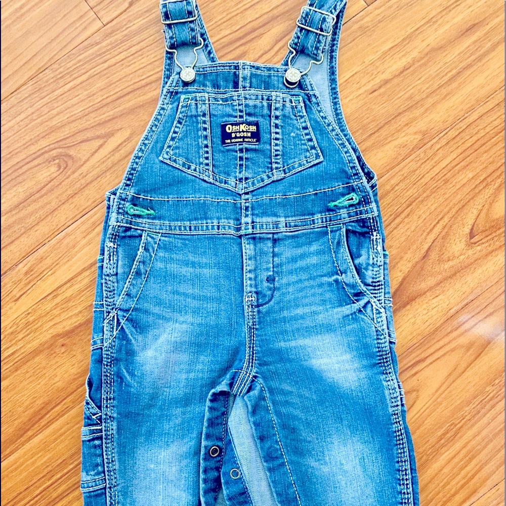 OshKosh Denim Overalls NWOT